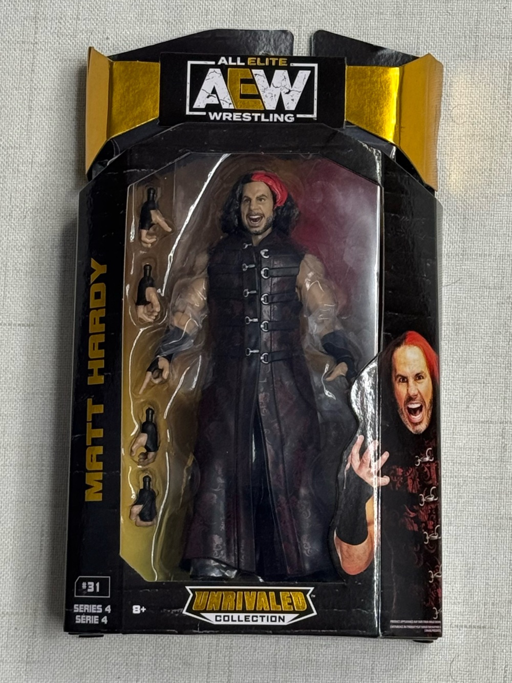 2021 AEW Jazwares Unrivaled Collection Series 4 #31 Matt Hardy